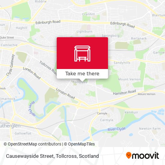 Causewayside Street, Tollcross map