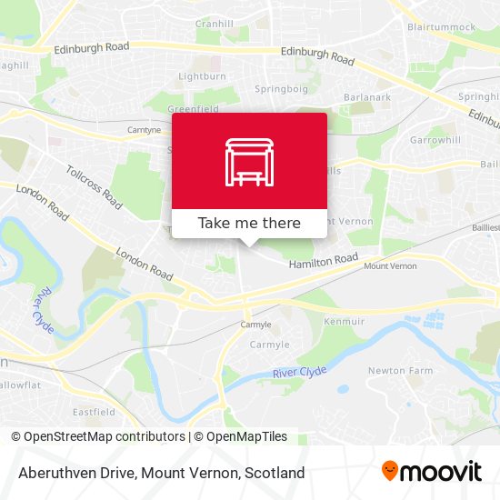 Aberuthven Drive, Mount Vernon map