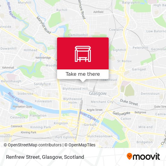 Renfrew Street, Glasgow map