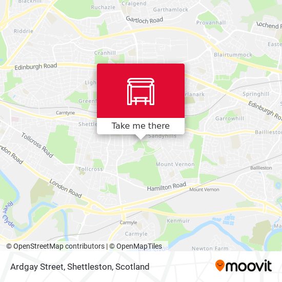 Ardgay Street, Shettleston map