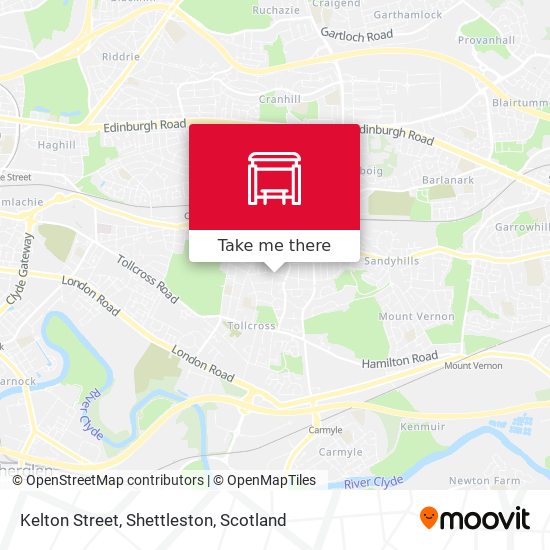 Kelton Street, Shettleston map