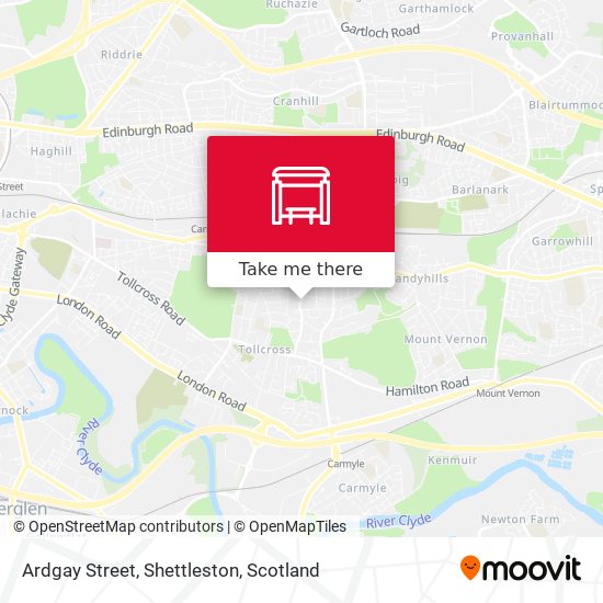 Ardgay Street, Shettleston map