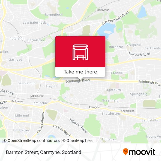 Barnton Street, Carntyne map