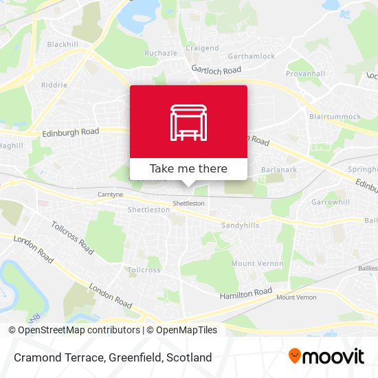 Cramond Terrace, Greenfield map