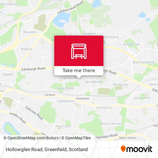 Hollowglen Road, Greenfield map