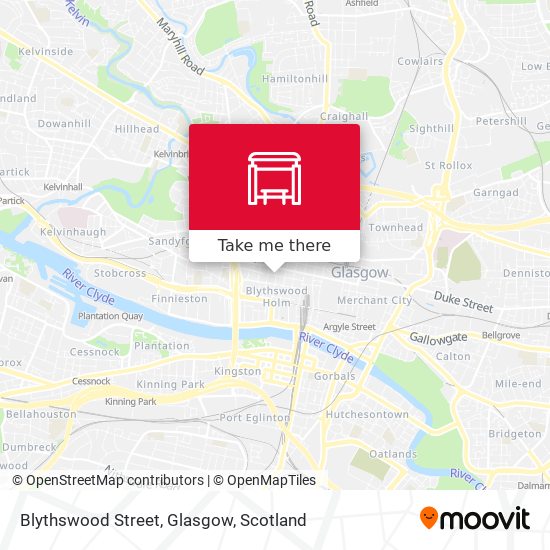 Blythswood Street, Glasgow map
