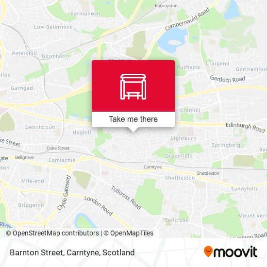 Barnton Street, Carntyne map