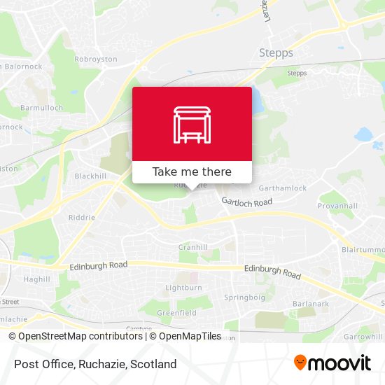 Post Office, Ruchazie map
