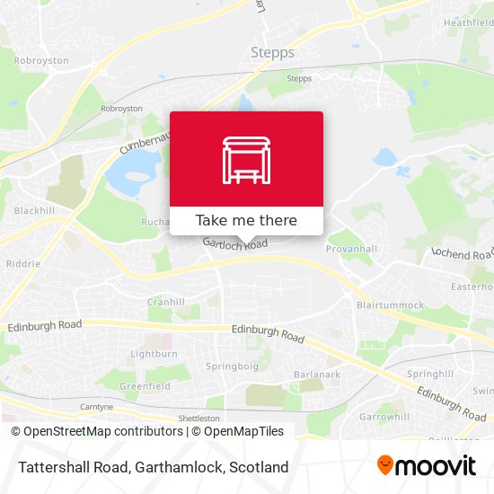 Tattershall Road, Garthamlock map