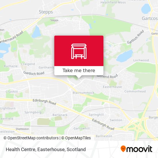 Health Centre, Easterhouse map