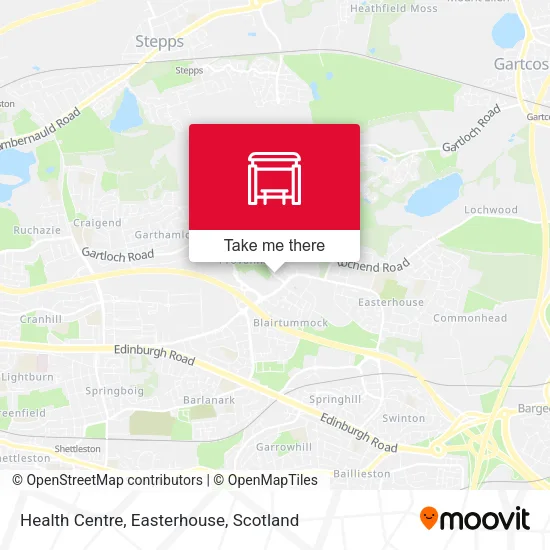 Health Centre, Easterhouse map