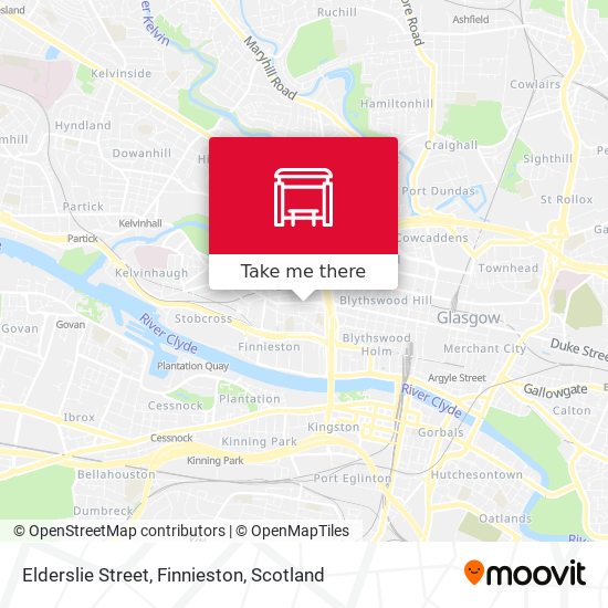 Elderslie Street, Finnieston map