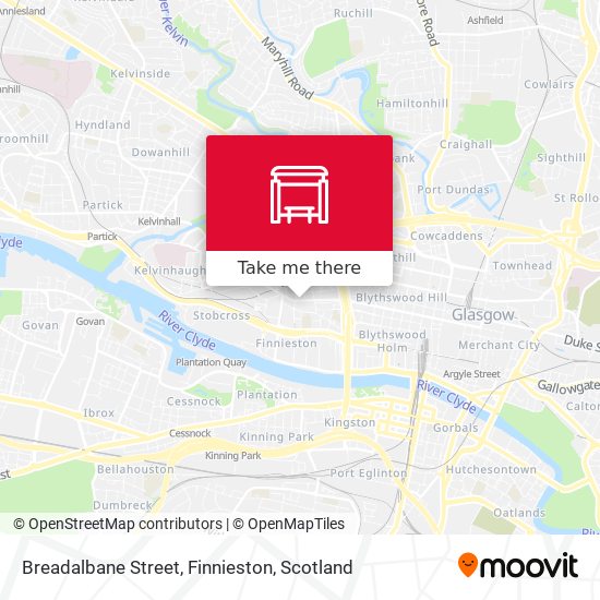 Breadalbane Street, Finnieston map