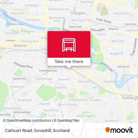 Cathcart Road, Govanhill map