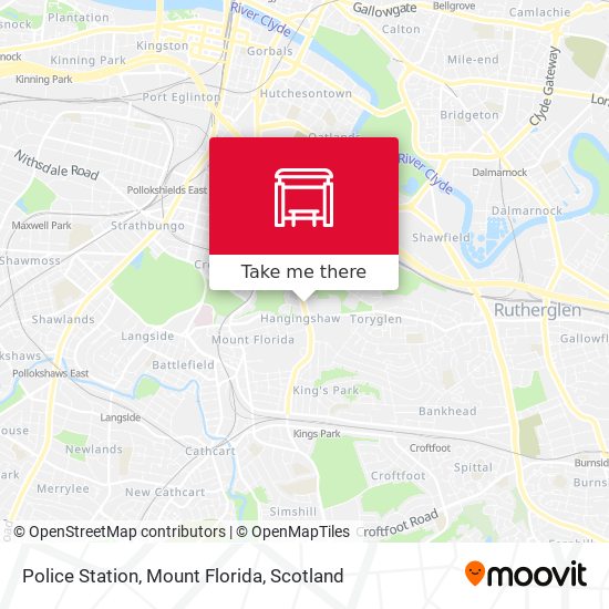 Police Station, Mount Florida map