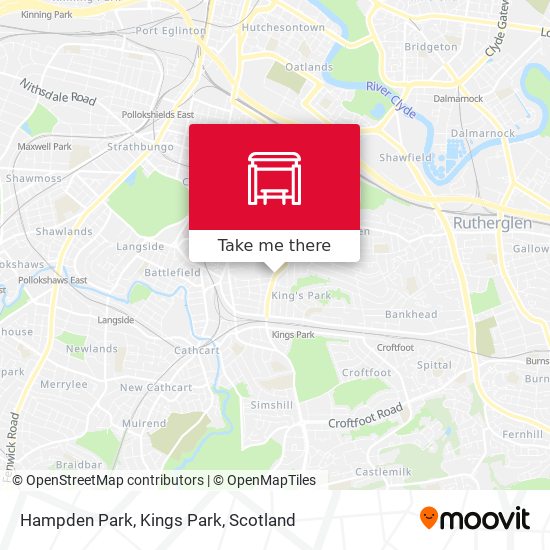 Hampden Park, Kings Park map