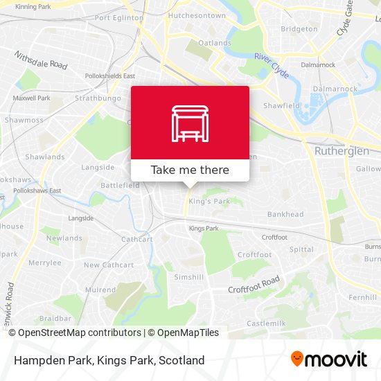 Hampden Park, Kings Park map