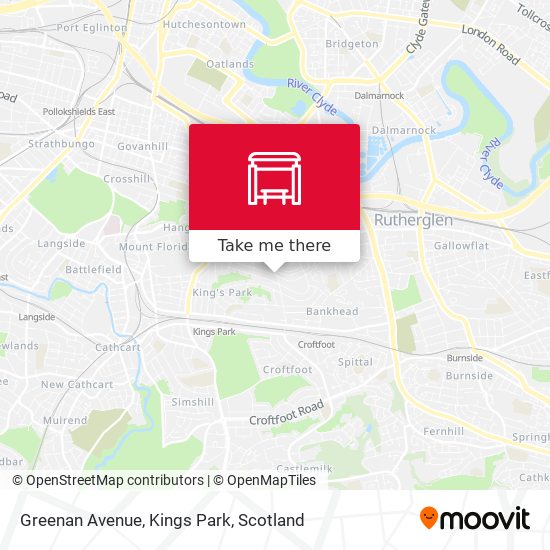 Greenan Avenue, Kings Park map
