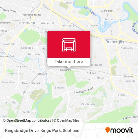 Kingsbridge Drive, Kings Park map
