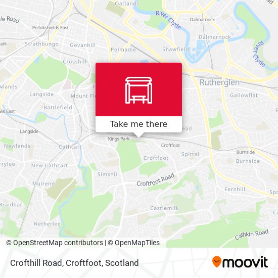 Crofthill Road, Croftfoot map