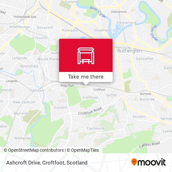 Ashcroft Drive, Croftfoot map