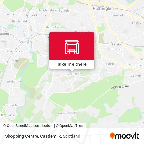 Shopping Centre, Castlemilk map