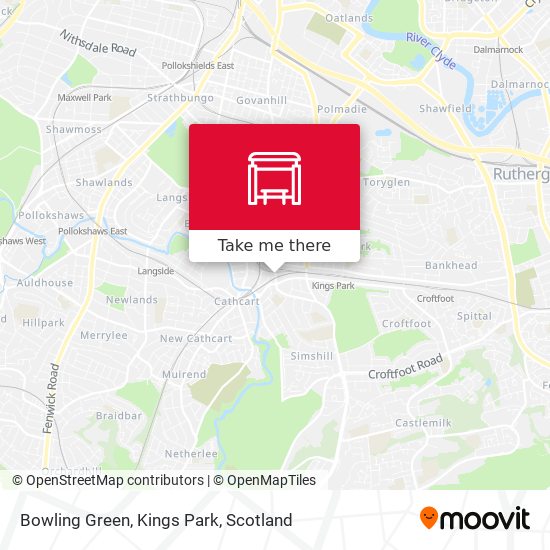 Bowling Green, Kings Park map