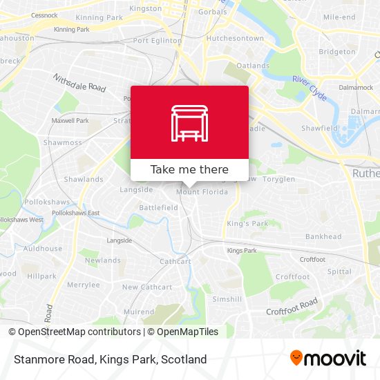 Stanmore Road, Kings Park map