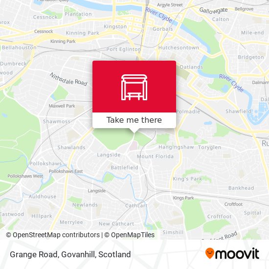 Grange Road, Govanhill map