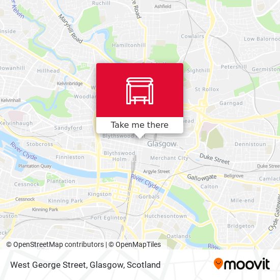 West George Street, Glasgow map