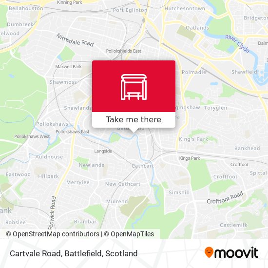 Cartvale Road, Battlefield map