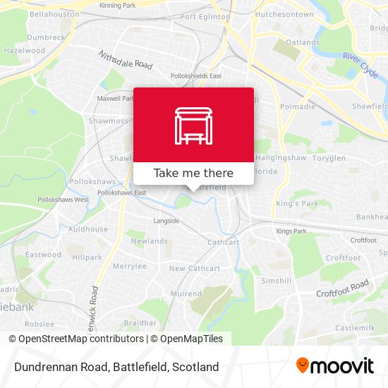 Dundrennan Road, Battlefield map