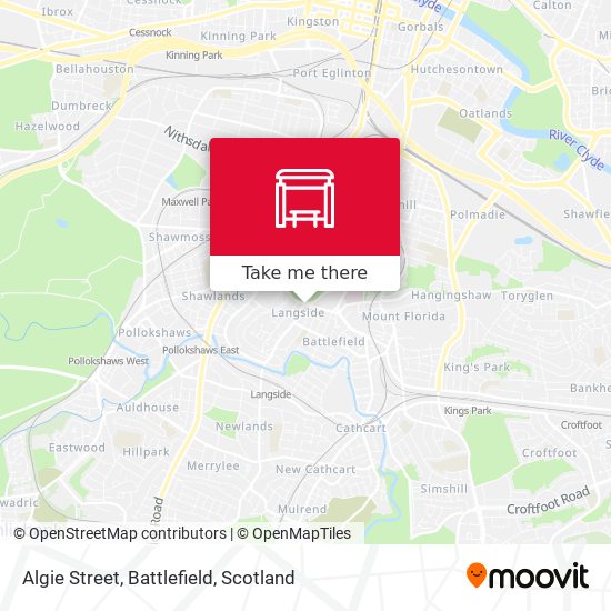 Algie Street, Battlefield map