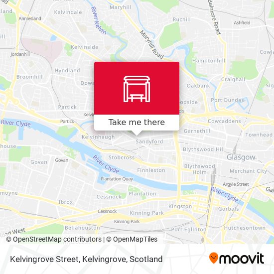 Kelvingrove Street, Kelvingrove map