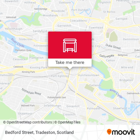 Bedford Street, Tradeston map