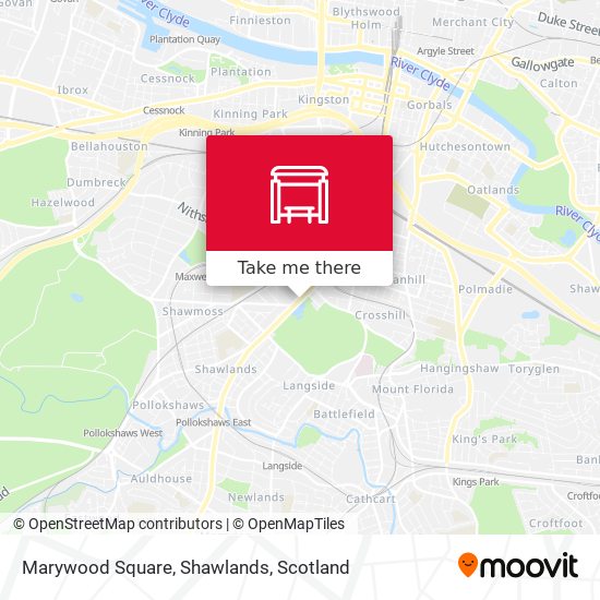 Marywood Square, Shawlands map