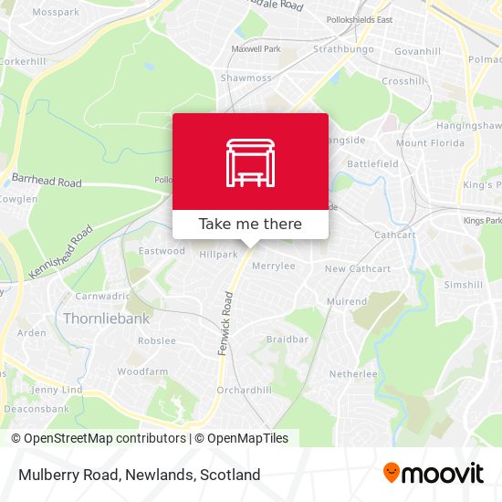 Mulberry Road, Newlands map