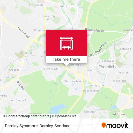 Darnley Sycamore, Darnley map