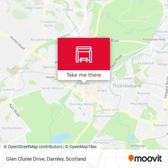 Glen Clunie Drive, Darnley map