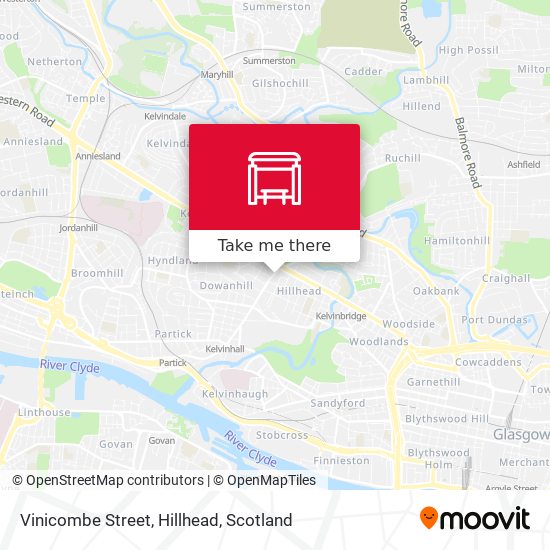 Vinicombe Street, Hillhead map