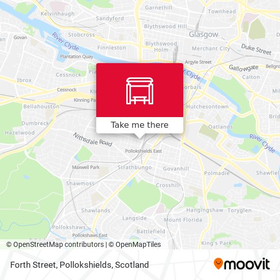Forth Street, Pollokshields map