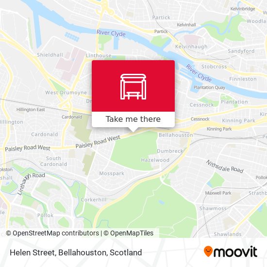 Helen Street, Bellahouston map