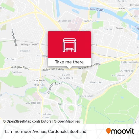 Lammermoor Avenue, Cardonald map