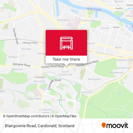 Blairgowrie Road, Cardonald map