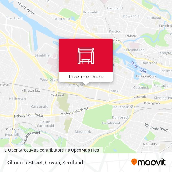 Kilmaurs Street, Govan stop - Routes, Schedules, and Fares