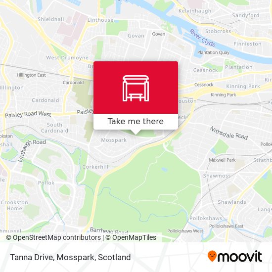 Tanna Drive, Mosspark map