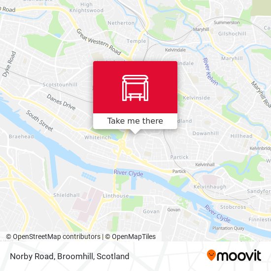 Norby Road, Broomhill map
