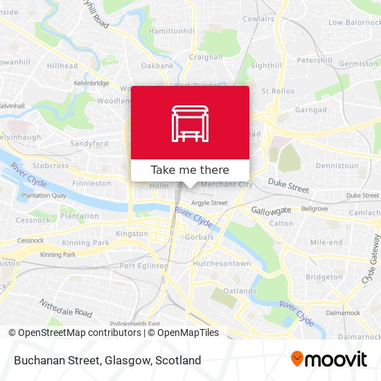 Buchanan Street, Glasgow map