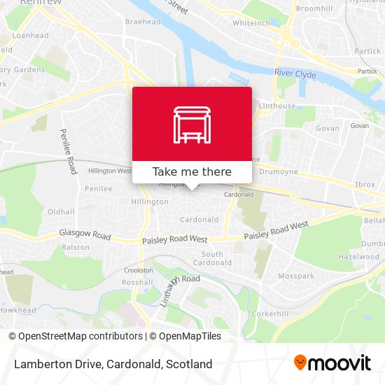 Lamberton Drive, Cardonald map