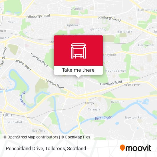 Pencaitland Drive, Tollcross map